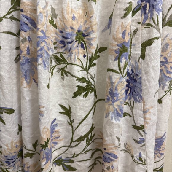 Reformation Janu Linen Dress Ivory - Size 4 - Picture 6 of 11